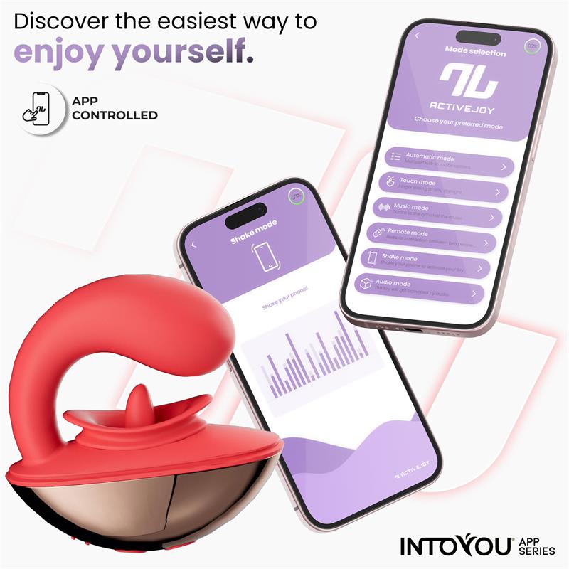 Estimulador Rondy Con Vibración Y Lengua Con App