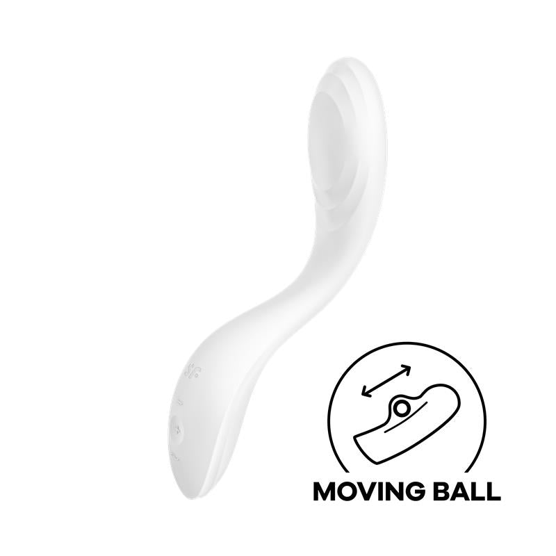 Satisfyer Rrrolling Pleasure Vibrador Punto G - Blanco