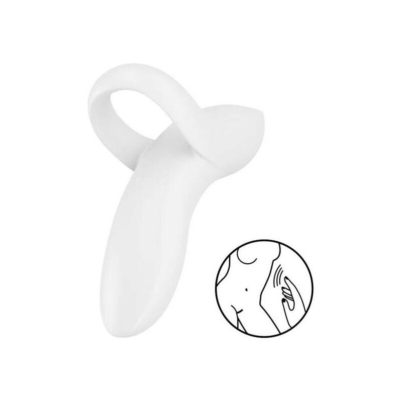 Satisfyer - Bold Lover Dedal Vibrador Blanco