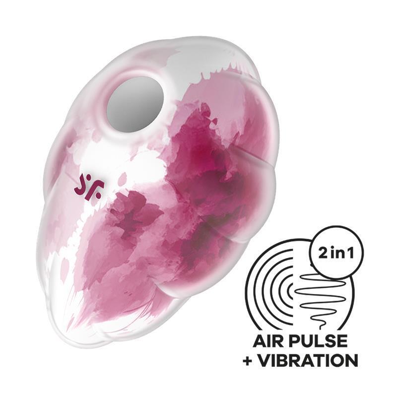 Satisfyer - Cloud Dancer Rojo Vibrador Air Pulse