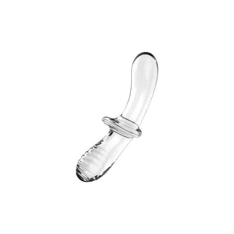 Satisfyer - Double Crystal Dildo Transparente