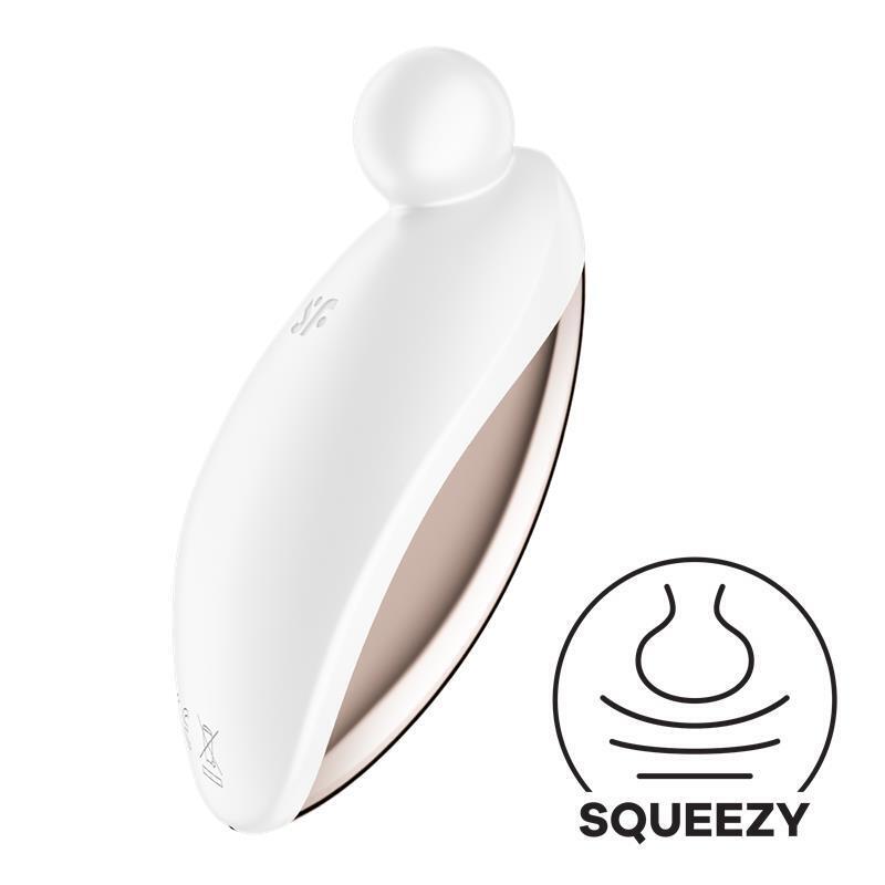 Satisfyer - Spot On 2 Vibrador Lay-On Blanco