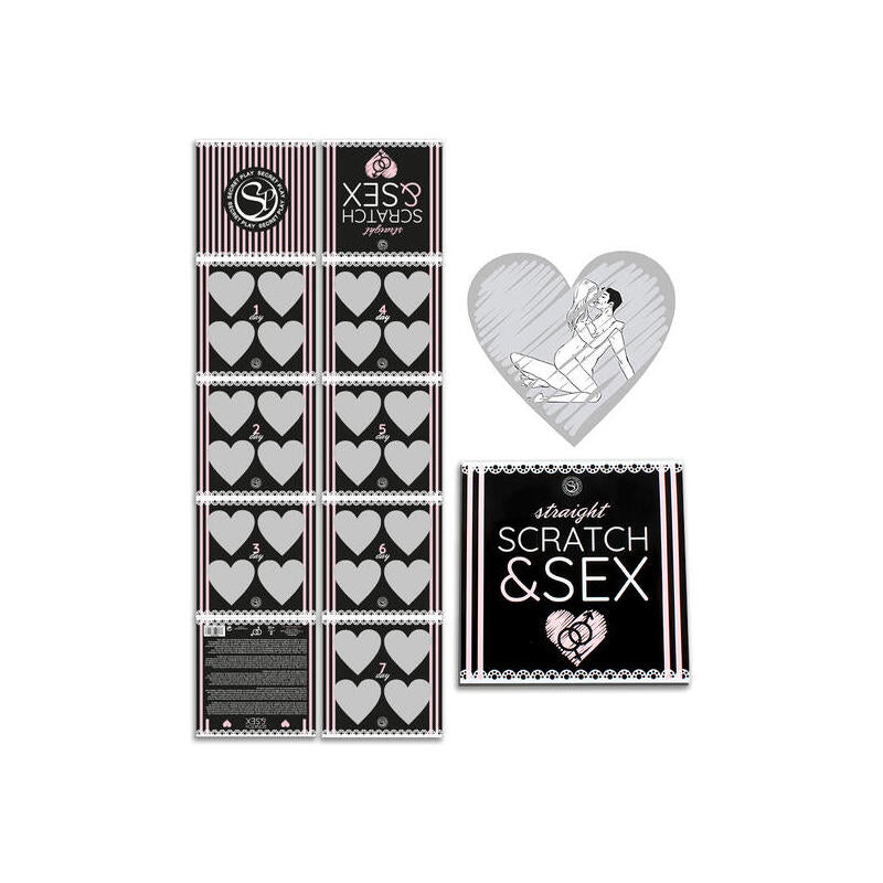 Secretplay - Scratch & Sex Juego Parejas Hetero (Es/En/Fr/Pt/De)
