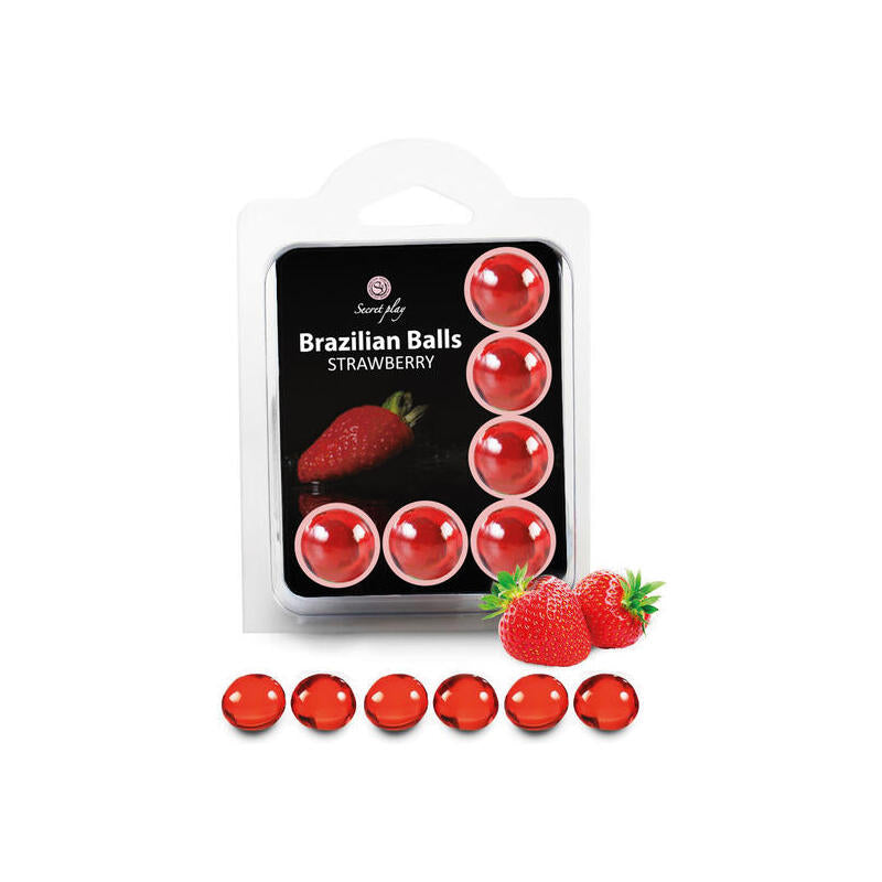 Secretplay - Set 6 Brazilian Balls Fresa