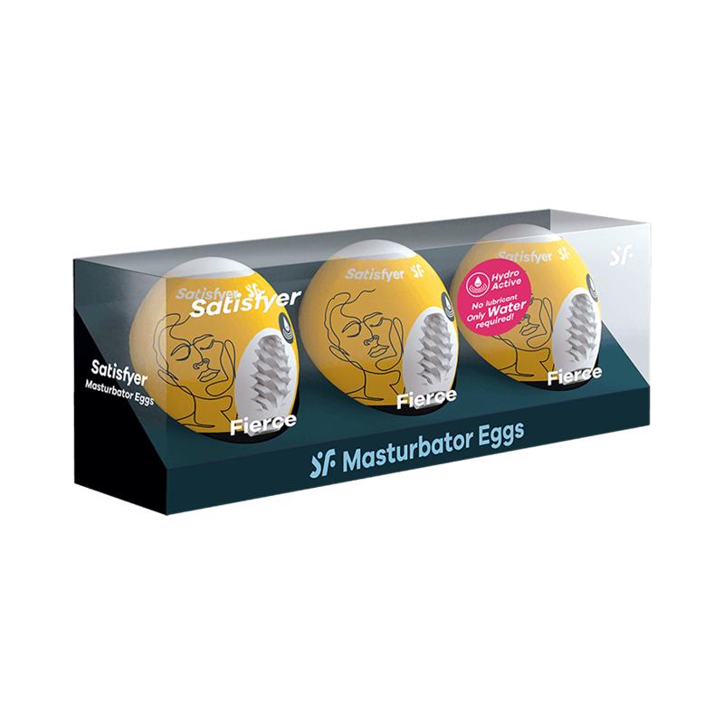 Satisfyer - 3 Huevos Masturbadores Fierce