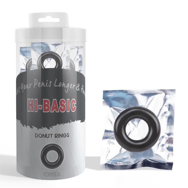 Set 30 Anillos Para El Pene Donut Rings