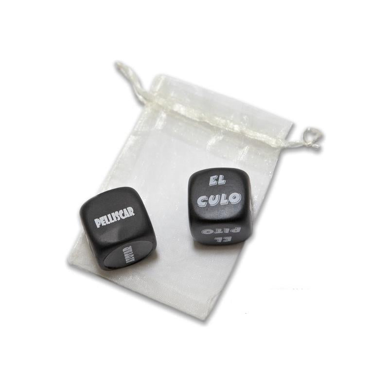 Diablo Picante - Bolsa De Juego Con Dado Sado + Dado Partes Del Cuerpo