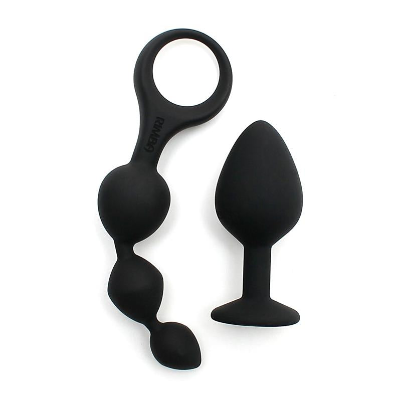 Set De 2 Juguetes Anales Barcelona Negro
