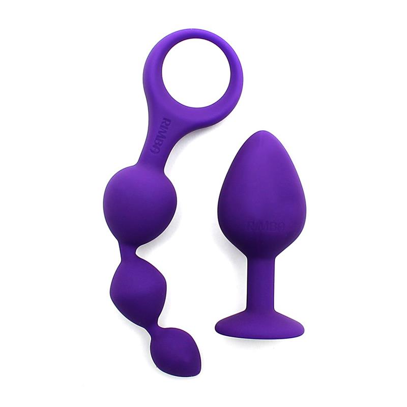 Set De 2 Juguetes Anales Barcelona Purpura