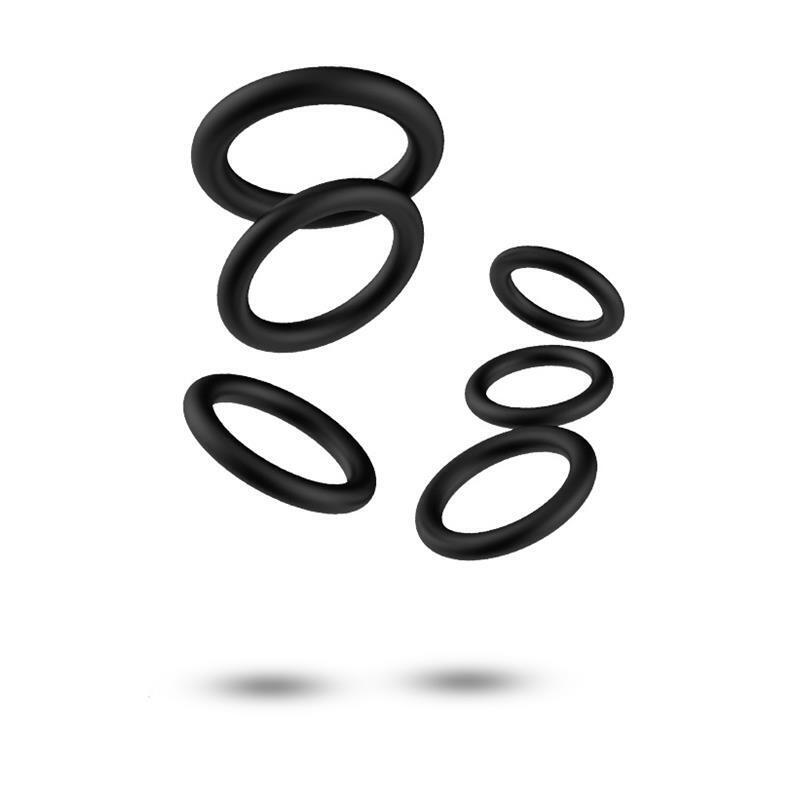 Set De 6 Anillos Para El Pene