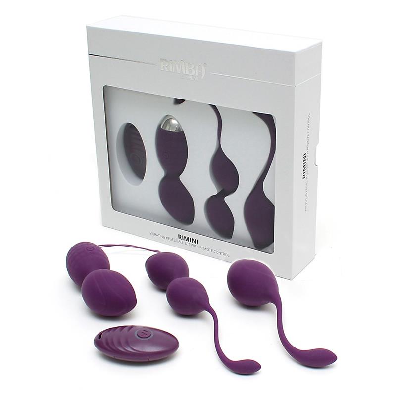 Set De Bolas Kegel Rimini Purpura
