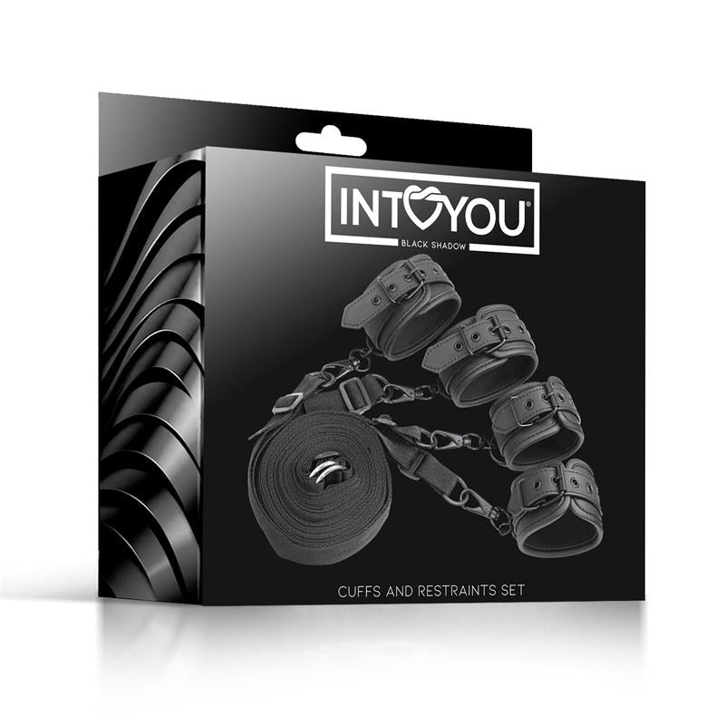 Set De Restricciones Para La Cama Cuero Vegano