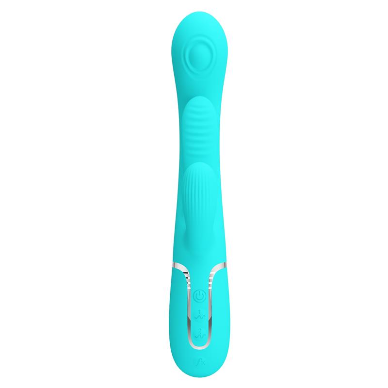 Pretty Love - Shania Triple Vibrador Rabbit Multifunción 3 En 1