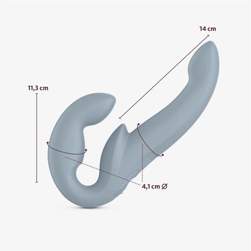 Vibrador Doble Fun Factory Share Vibe Pro Gris