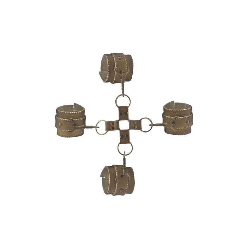 Shots Ouch! Brown Juego De Ligaduras Marrón