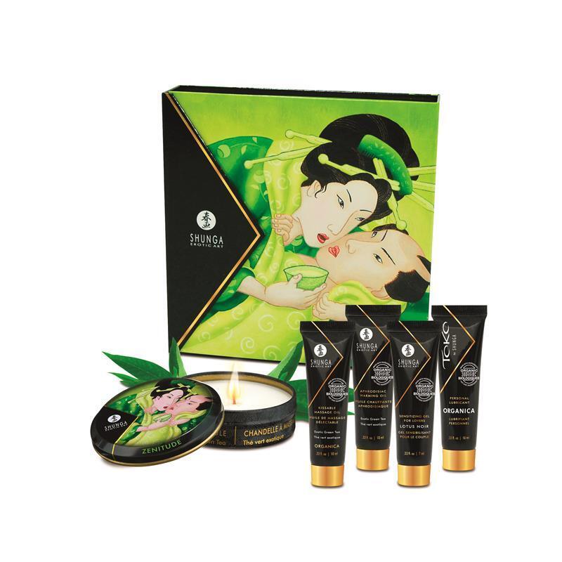 Shunga Kit Secretos De Una Geisha Té Verde