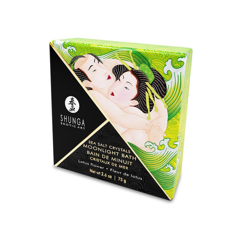 Shunga - Sales De Baño Aromatizadas Lotus 75 Gr