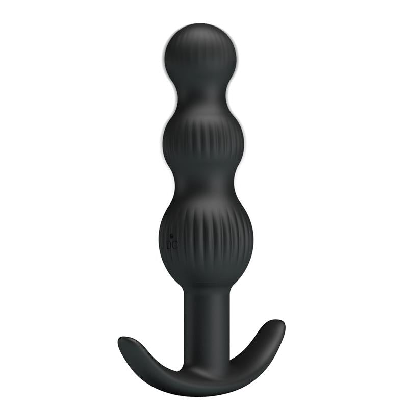 Pretty Love - Sidney Vibrador Anal 10 Vibraciones Negro