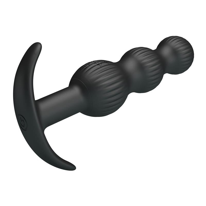 Pretty Love - Sidney Vibrador Anal 10 Vibraciones Negro