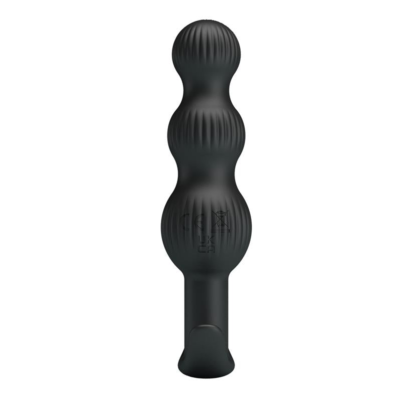 Pretty Love - Sidney Vibrador Anal 10 Vibraciones Negro