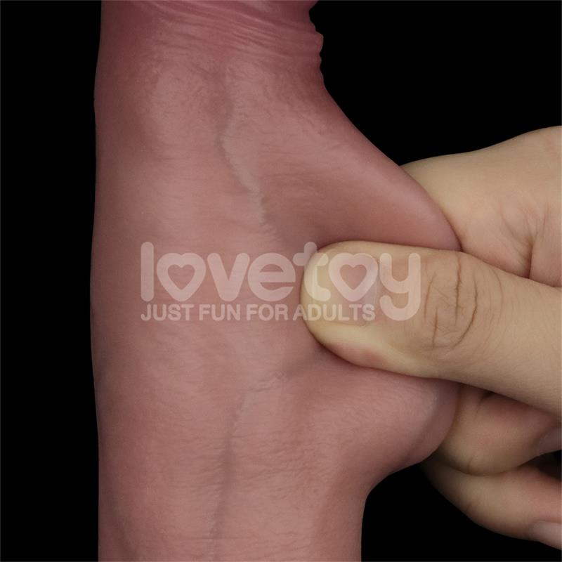 Sliding Pro Ii Dildo Piel Deslizante-Retractil Dual-Layer 8.5