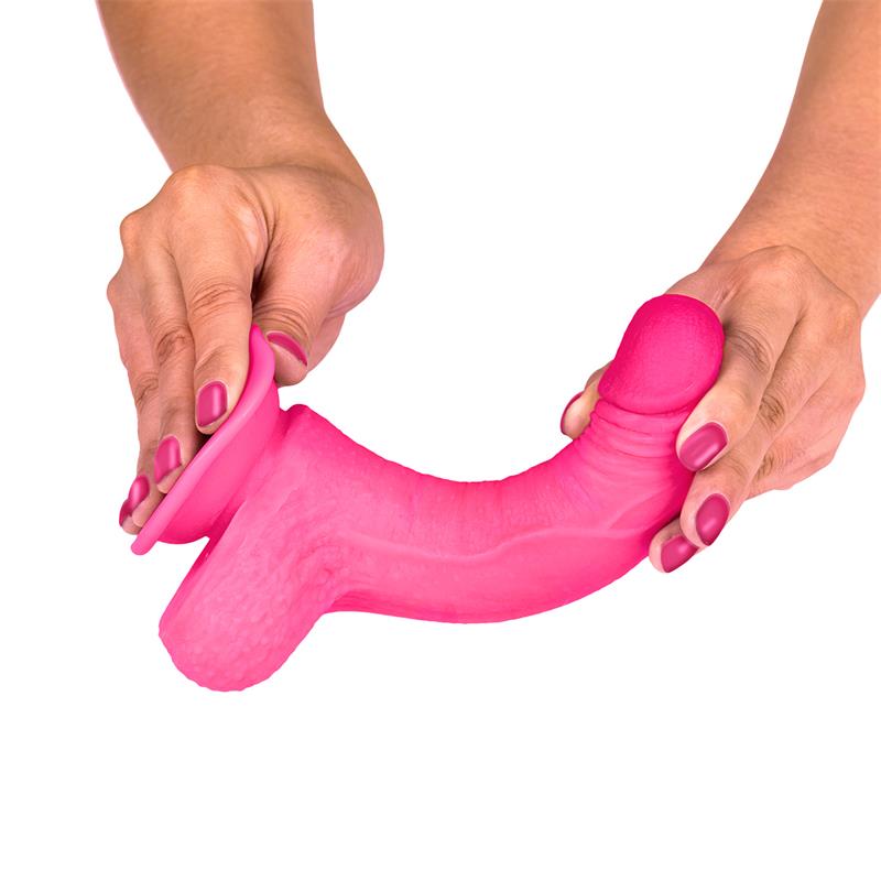 Slidy Dildo Realista Dual Layer Retráctil Y Orientable 7
