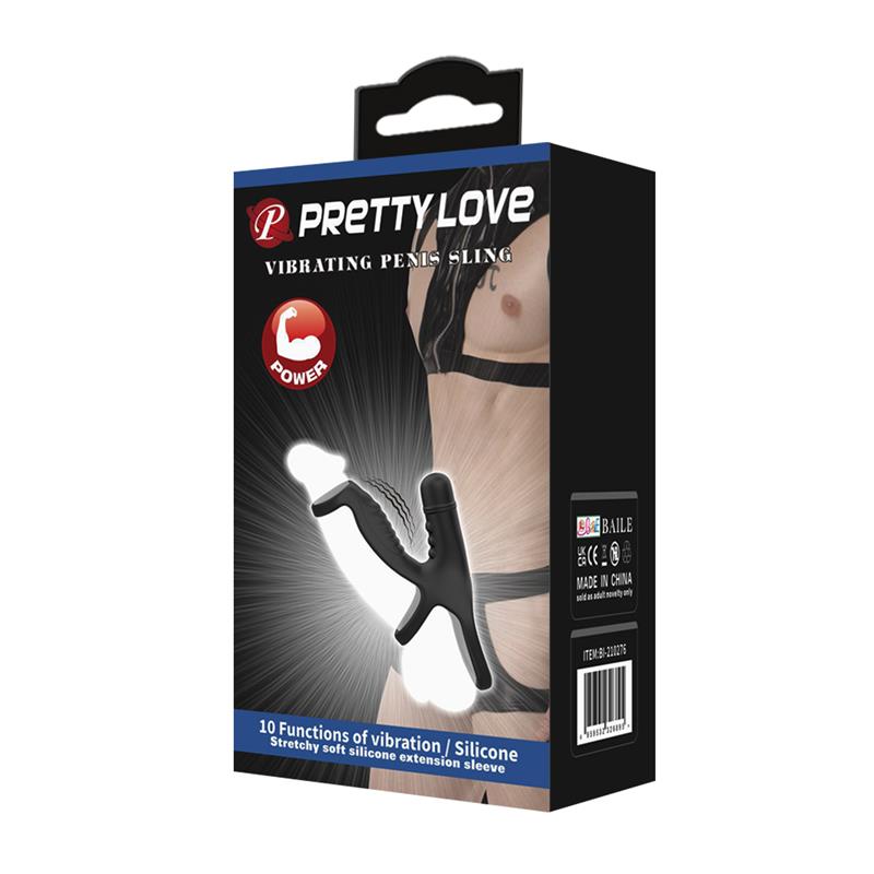 Funda Para El Pene Con Vibración Sling