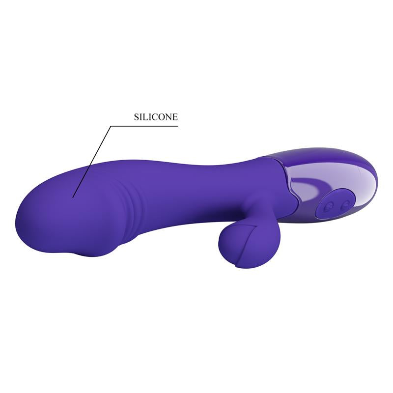 Pretty Love - Snappy Youth Vibrador & Estimulador Puntog Violeta