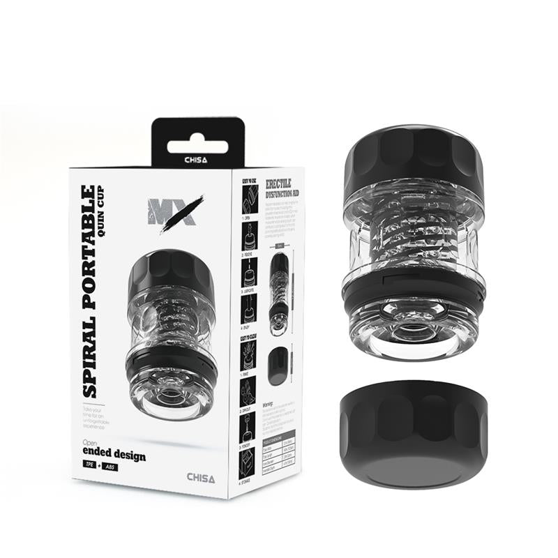 Spiral Portable Quin Cup Masturbador Masculino