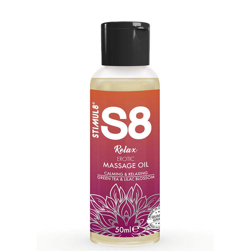 Stimul8 - S8 Relax Aceite De Masaje Erótico Té Verde 50 Ml