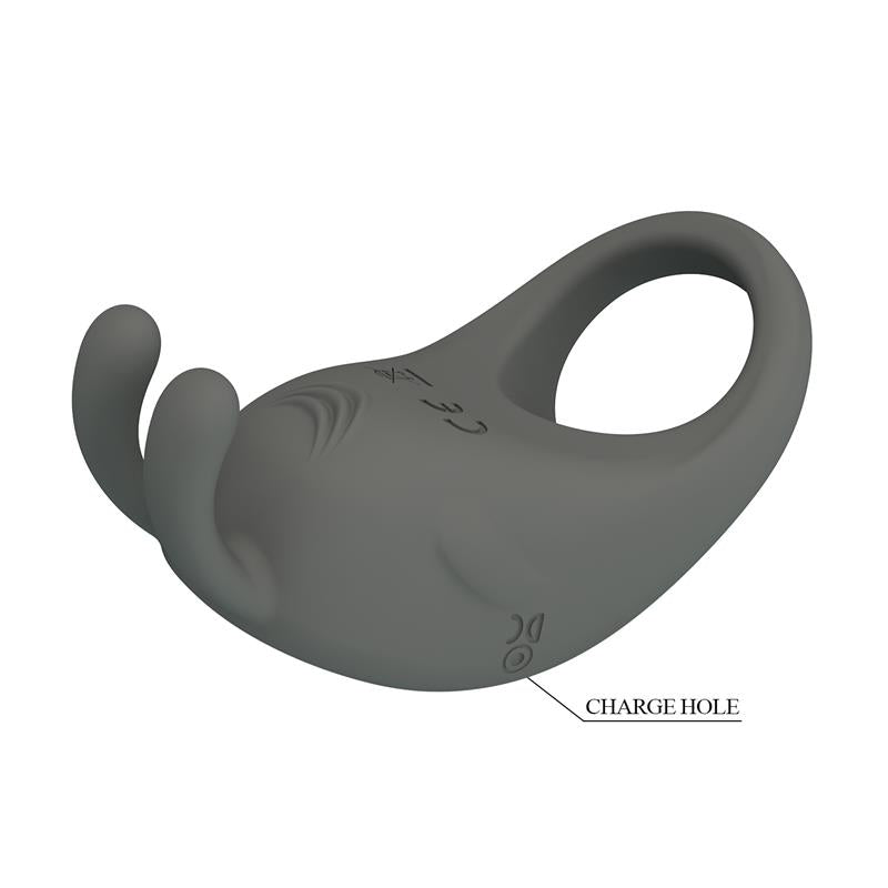 Pretty Love - Stratus Anillo Vibrador Rabbit Gris