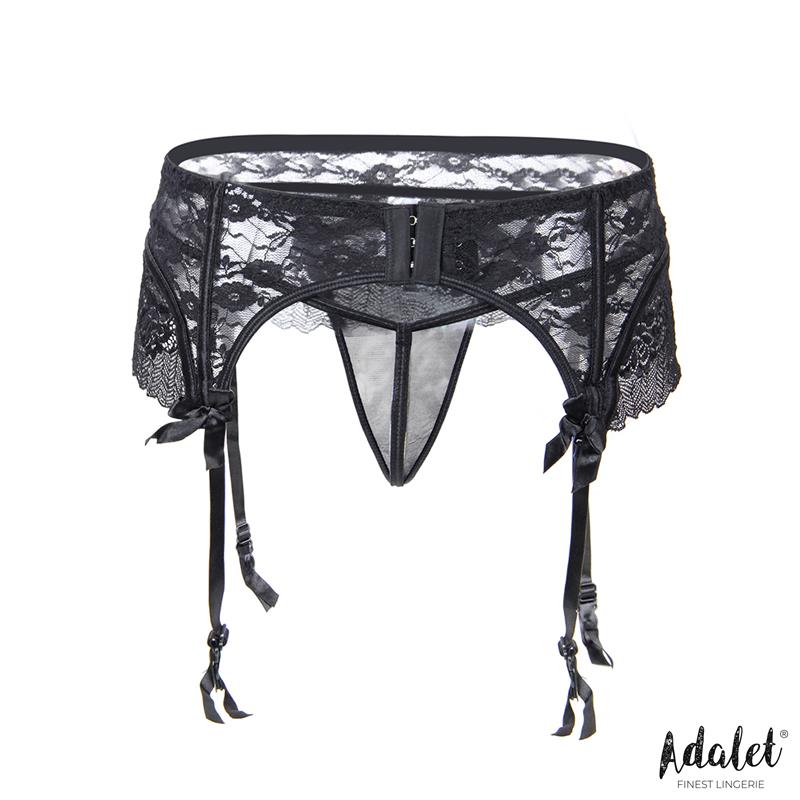 Sully Set Liguero De Encaje Y Tanga Talla (Interno):S/M