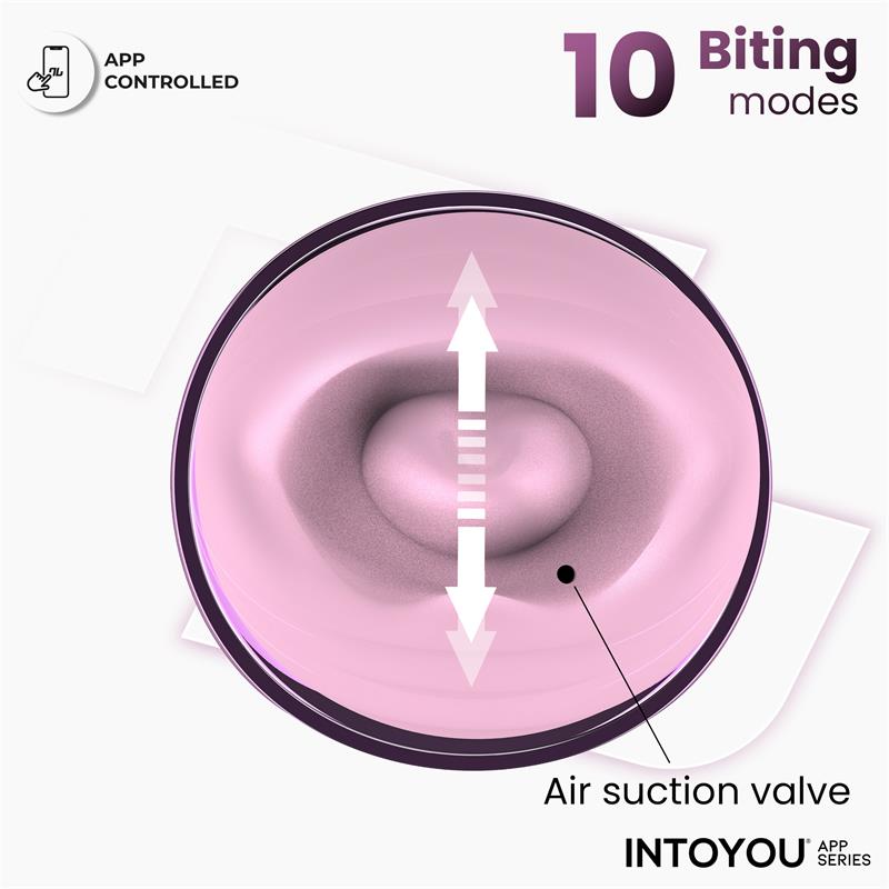 Mimi Estimulador Con Licking, Biting, Succión Y Vibración Usb-C Con App