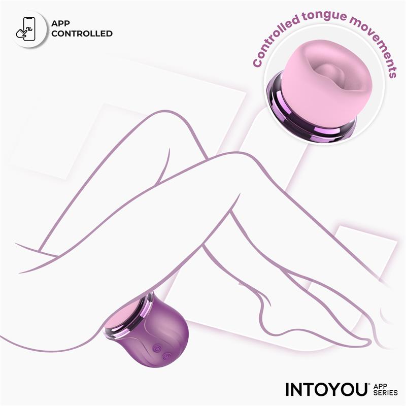 Mimi Estimulador Con Licking, Biting, Succión Y Vibración Usb-C Con App