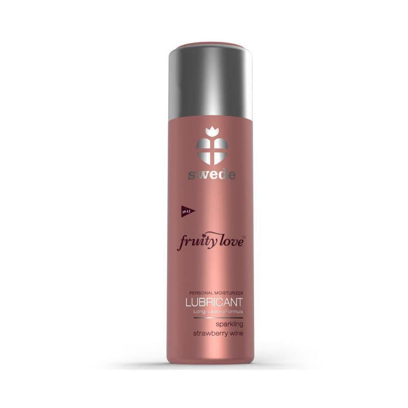 Swede - Fruity Love Lubricante Fresas Con Champagne 100 Ml
