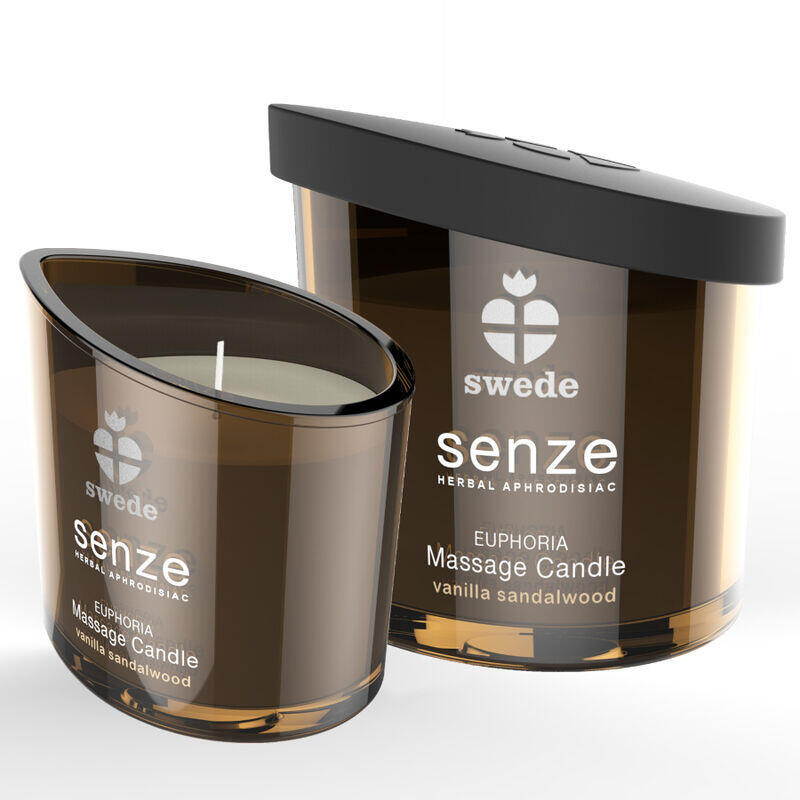 Swede - Senze Euforia Vela Masaje - Vainilla, Sándalo
