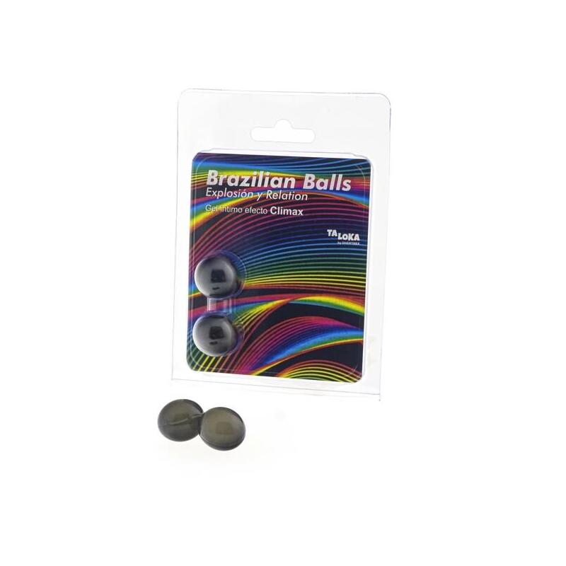 Taloka - Brazilian Balls Gel Excitante Efecto Climax 2 Bolas