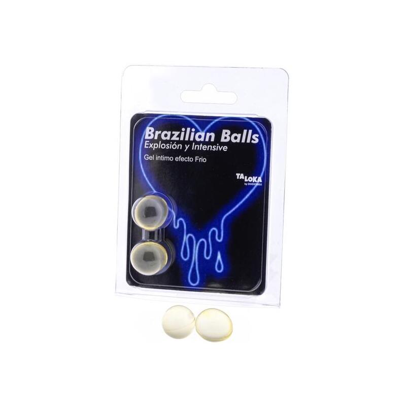 Taloka - Brazilian Balls Gel Excitante Efecto Frio Y Vibración 2 Bolas