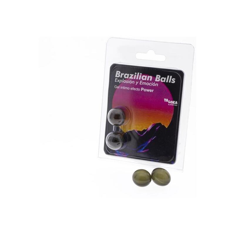 Taloka - Brazilian Balls Gel Excitante Efecto Power 2 Bolas