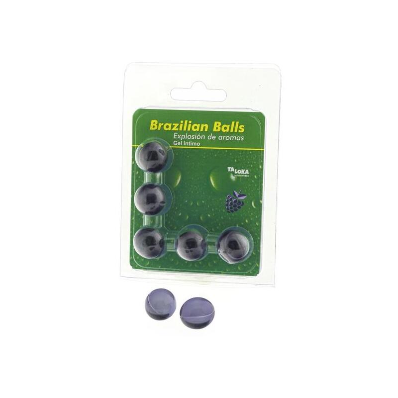 Taloka - Brazilian Balls Gel Íntimo Frutas Del Bosque 5 Bolas