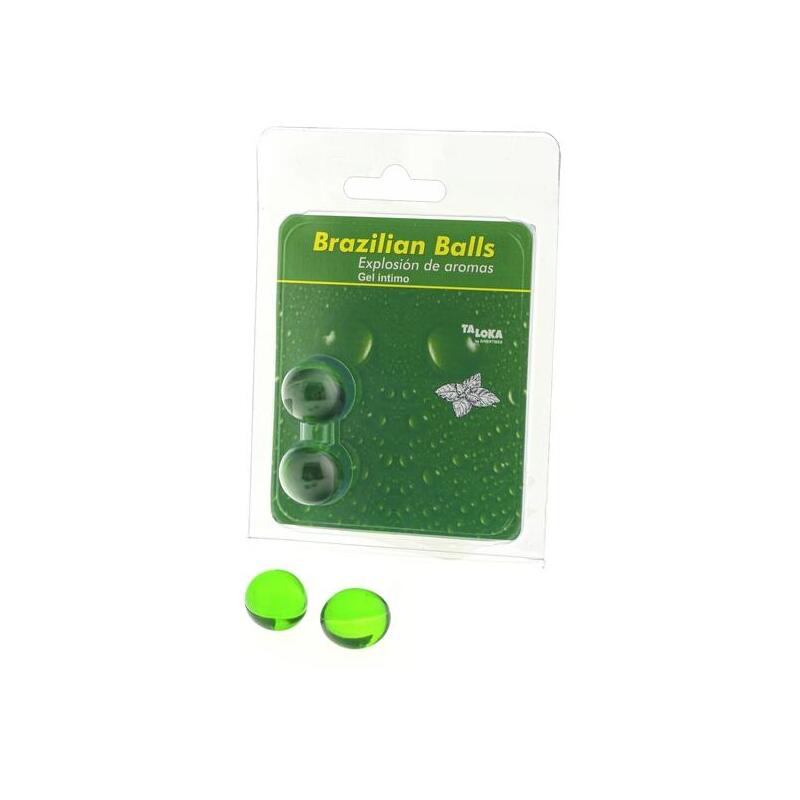 Taloka - Brazilian Balls Gel Íntimo Menta 2 Bolas
