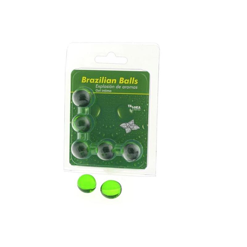 Taloka - Brazilian Balls Gel Íntimo Menta 5 Bolas