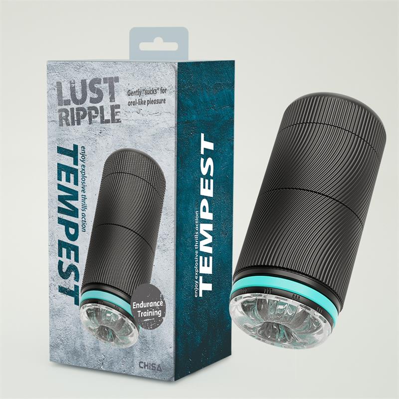 Masturbador Tempest Manual Negro