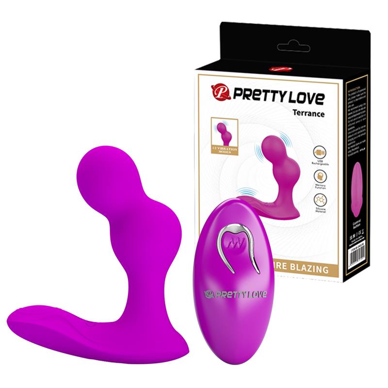 Pretty Love Terrance Masajeador Vibrador Anal Con Control Remoto
