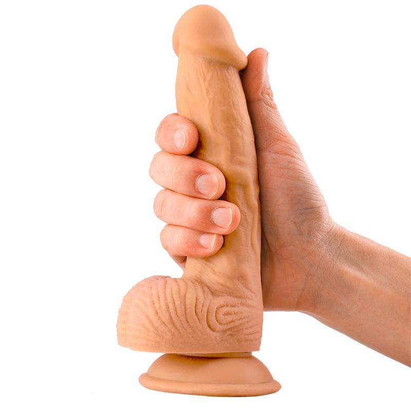 Dildo Realista Con Testículos Natural Thom 8.3