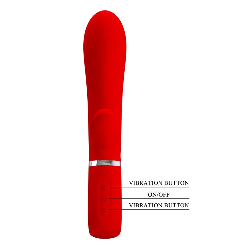 Pretty Love - Thomas Vibrador Punto G Multifunción Rojo