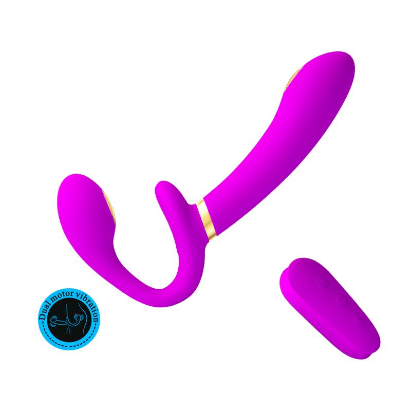 Thunderbird Vibrador Para Parejas Sin Arnés Con Control Remoto