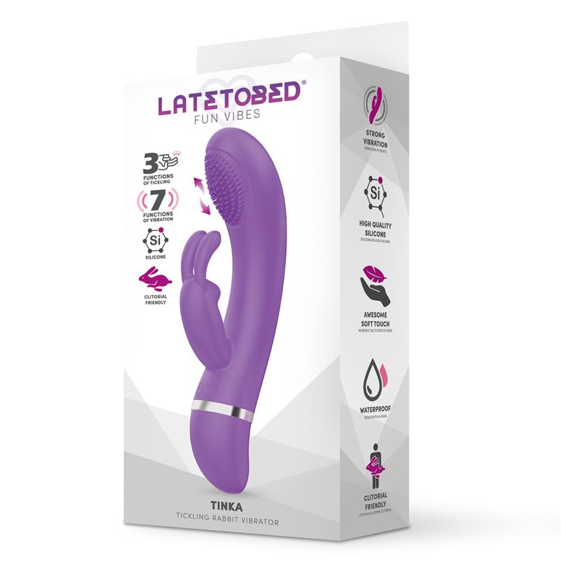 Vibrador Tinka Con Movimiento Tickling