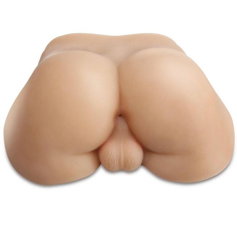 Torso Anal Realista Xxl Masculino Con Glúteos Y Testículos Fantaflesh