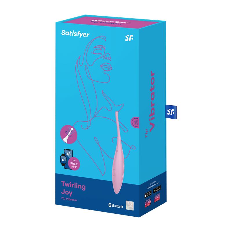 Satisfyer Twirling Joy Estimulador Clitoris - Rosa